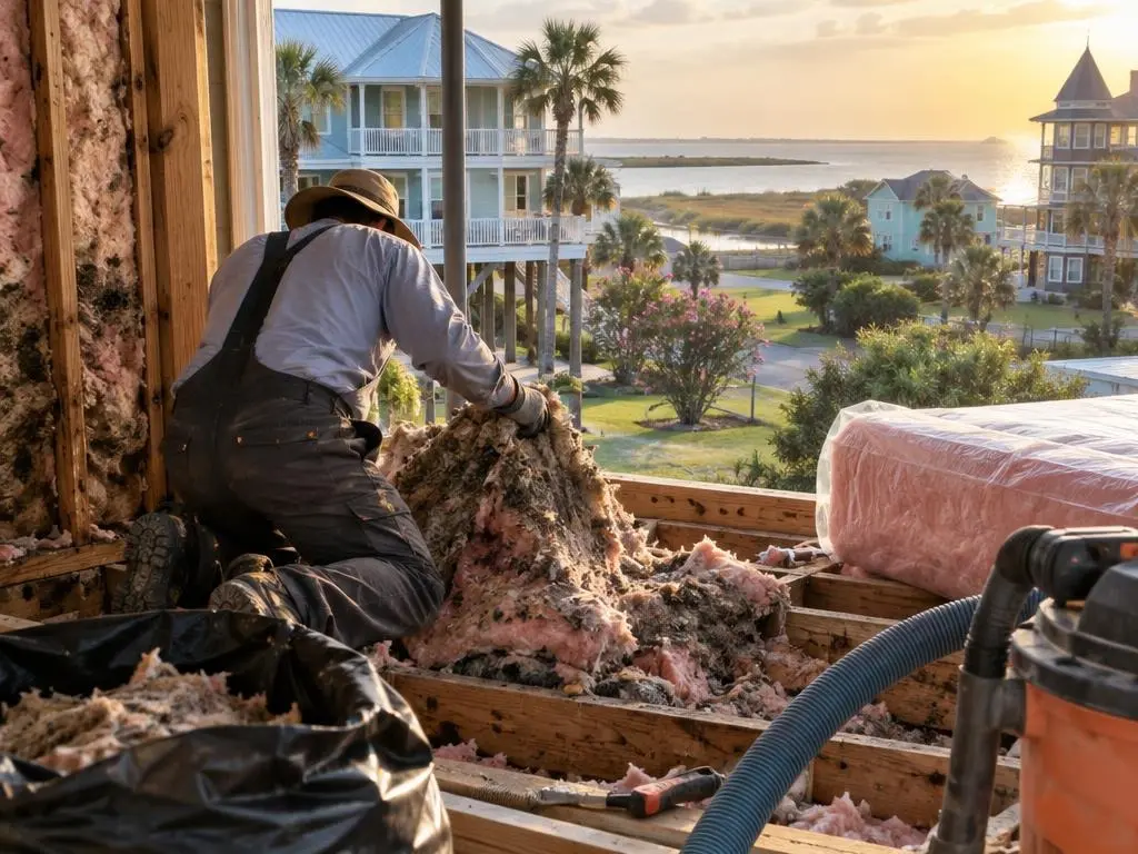 Insulation Removal & Replacement in Galveston, TX
