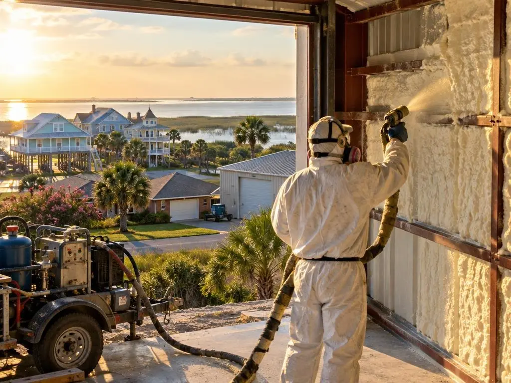 Metal Building & Shop Insulation in Galveston, TX